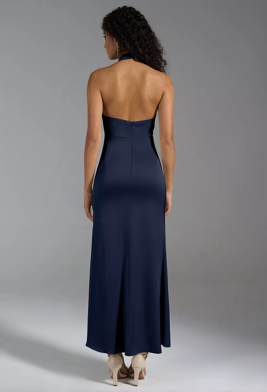 AW Huda Dark Navy  Spring Wedding Guest Dresses
